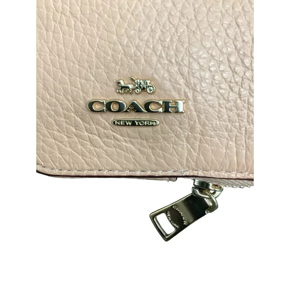 NWT Coach Wallet Women’s One Size Leather Zipper Closure Rectangular Shape Small - Picture 6 of 7